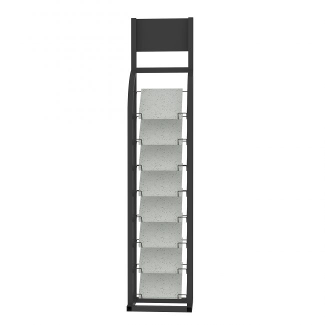 waterfall tile display rack quartz stone display ST-10-1