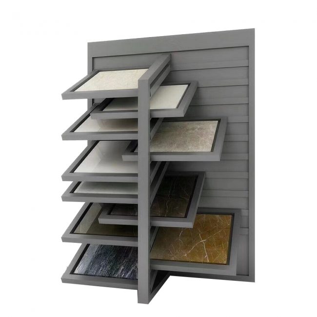 Flexible Quartz Drawer Display Stand For Showroom ST-129-1