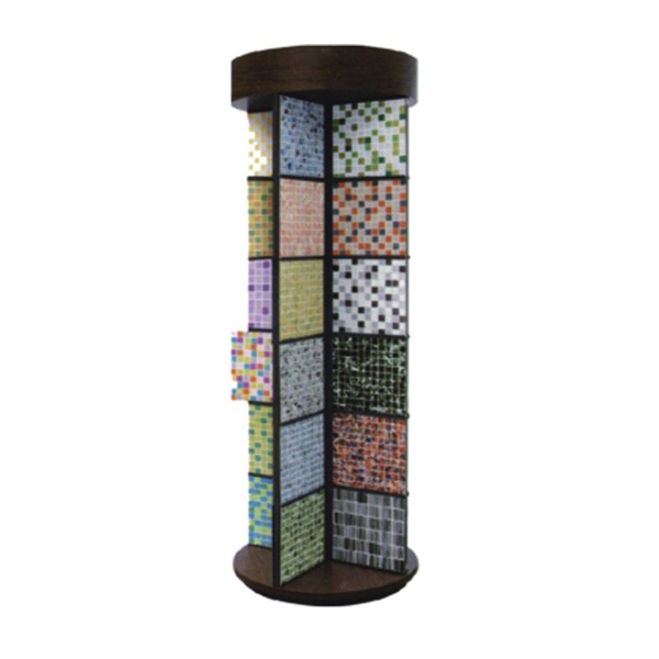 Rotatable Mosaic Tiles Display For Building Material ST-147