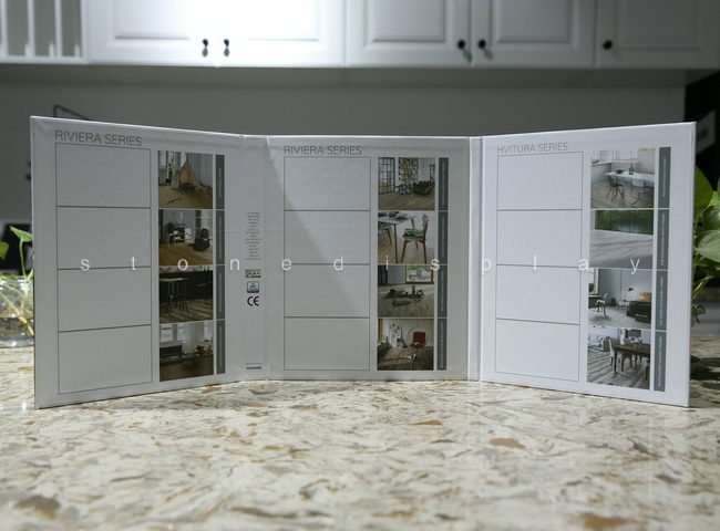 Tri-fold quartz sample display book5